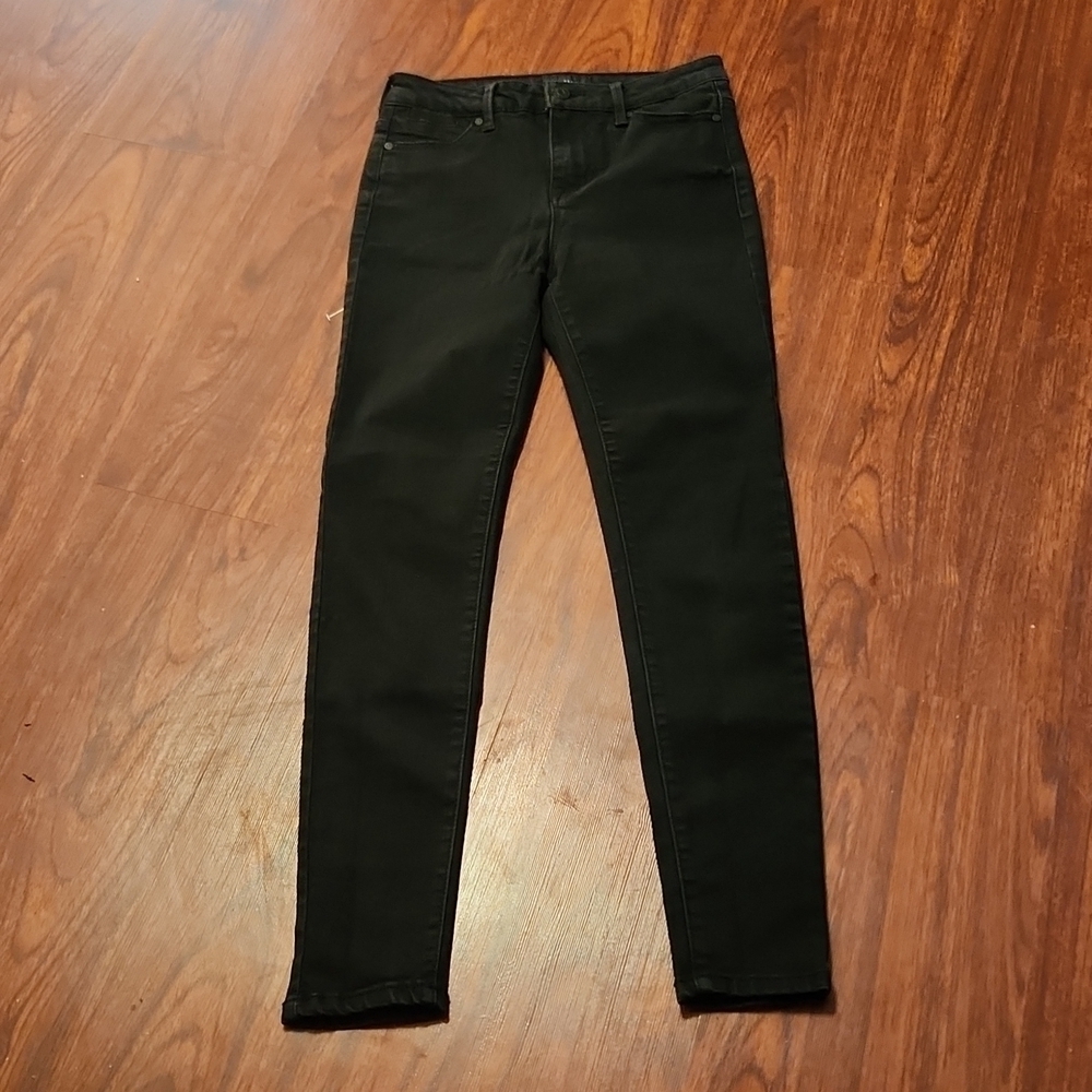 Celebrity Pink Jeans Women Size 1 Black high rise ankle skinny - has flaw